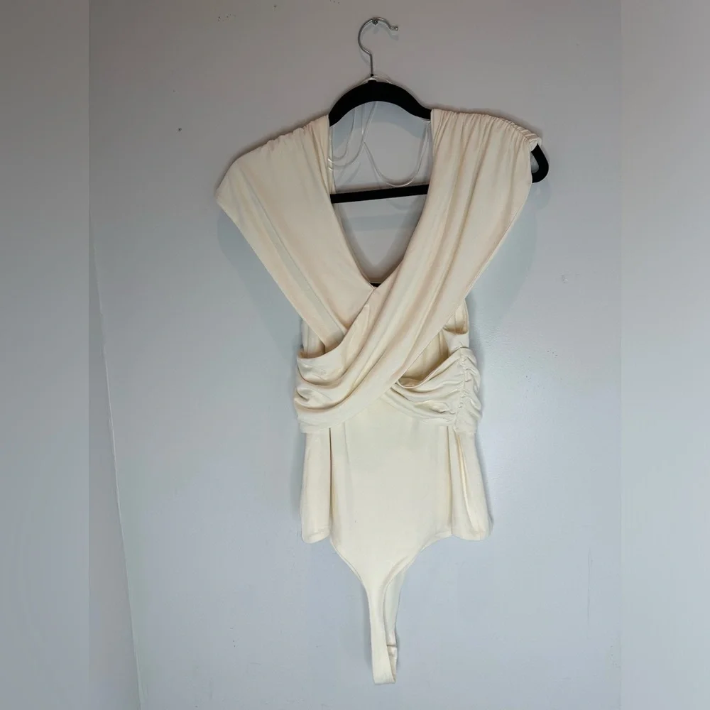 Rue 107 Draped Bodysuit - Picture 8 of 9